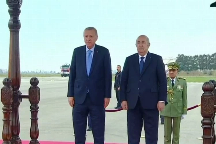 Cumhurbaşkanı Erdoğan Cezayir