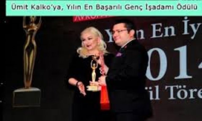 Ümit Kalko`ya Yılın En Başarılı Genç İşadamı Ödülü