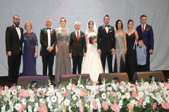 Başkan Hasan Akgün`ün kızı evlendi