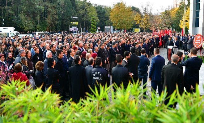 Beylikdüzü, 79. Ölüm Yıldönümünde Atatürk`ü Andı