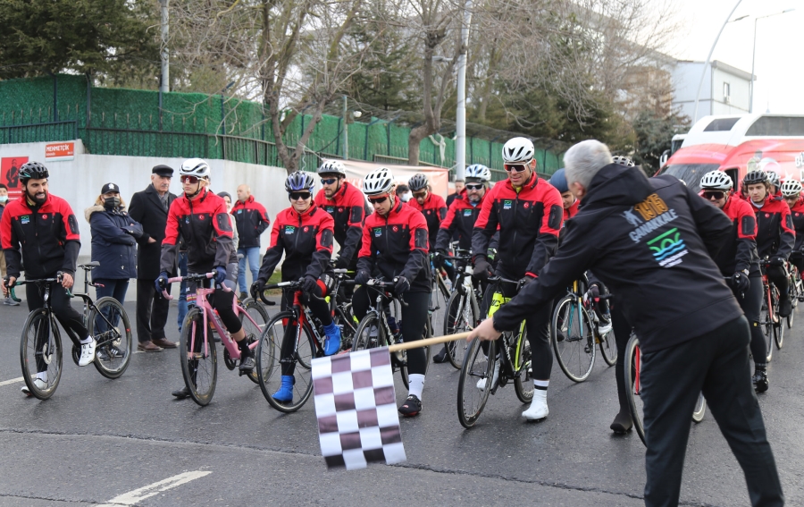 Bisikletçiler Çanakkale Şehitleri Anısına Pedal Çevirecek