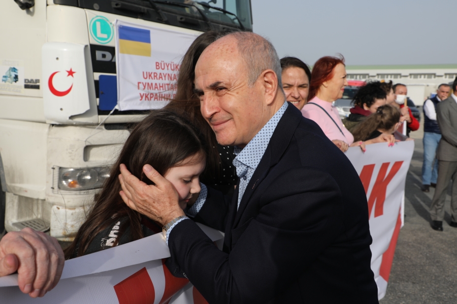 Büyükçekmece’den Ukrayna’ya anlamlı destek