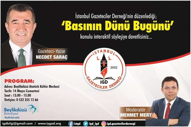 İGD söyleşide Necdet Saraç