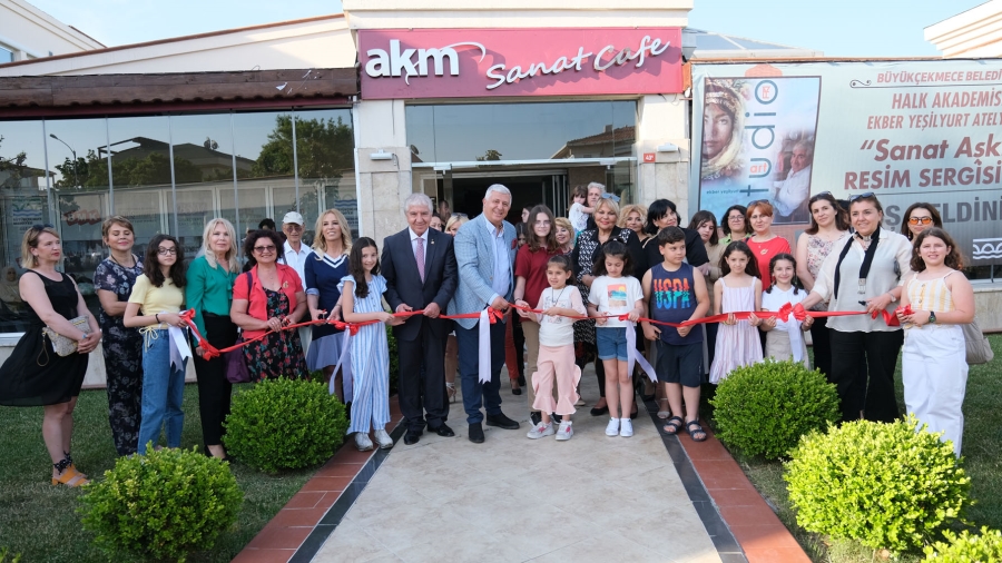 Sanatseverler ‘’Sanat Aşkı’’ resim sergisinde buluştu