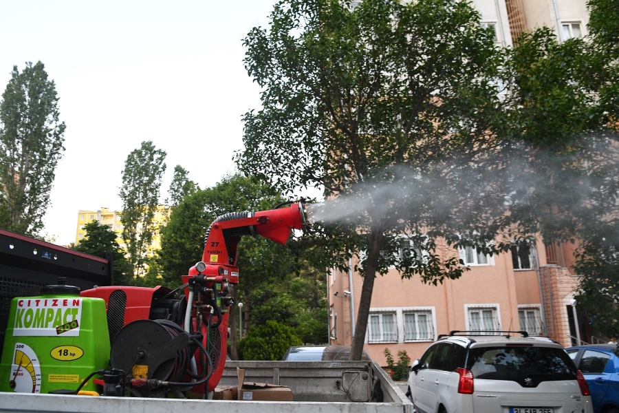 BEYLİKDÜZÜ’NDE İLAÇLAMA ÇALIŞMASI BAŞLADI