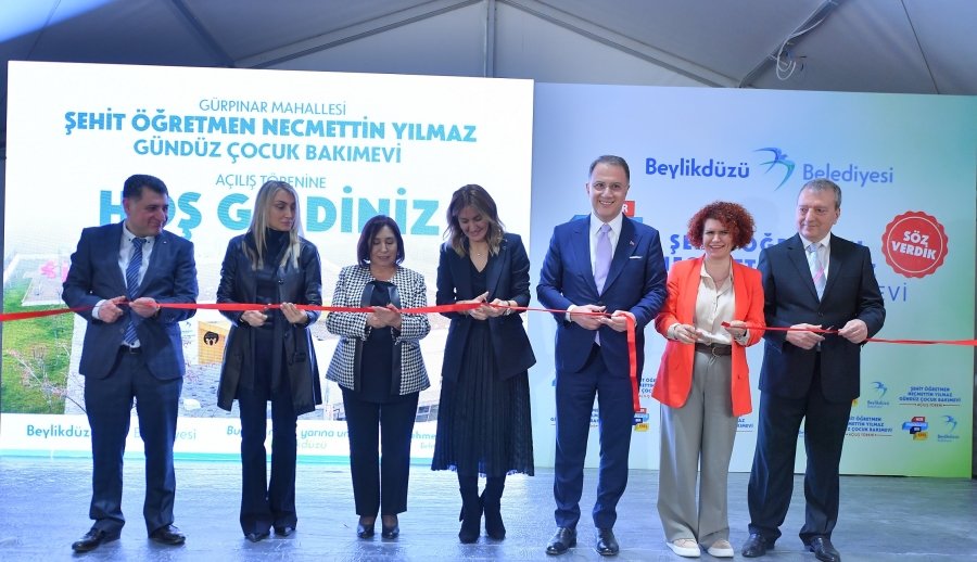 BEYLİKDÜZÜ’NÜN YENİ GÜNDÜZ ÇOCUK BAKIMEVİ HİZMETE AÇILDI