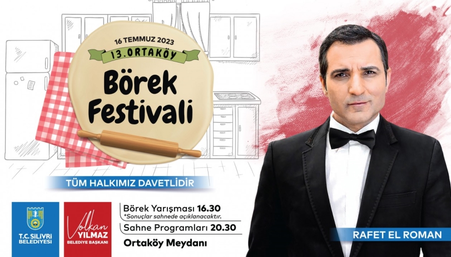 ORTAKÖY BÖREK FESTİVALİ 16 TEMMUZ’DA