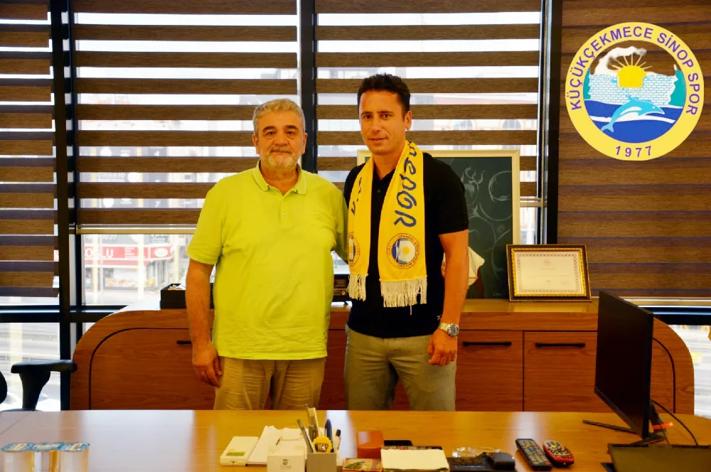 Küçükçekmece Sinopspor ’da Cem Kavçak dönemi resmen başladı