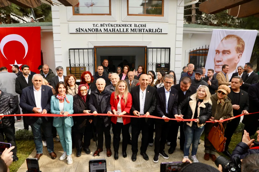 Sinanoba Mahallesi muhtarlık binası törenle açıldı