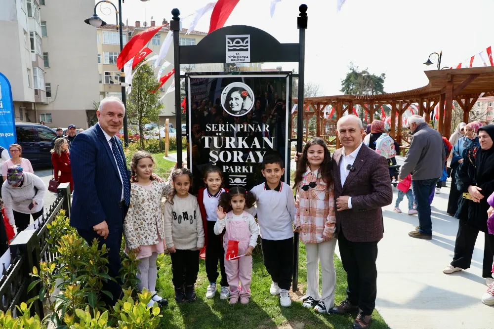 Türkan Şoray ve Fatma Girik Parkı törenle açıldı