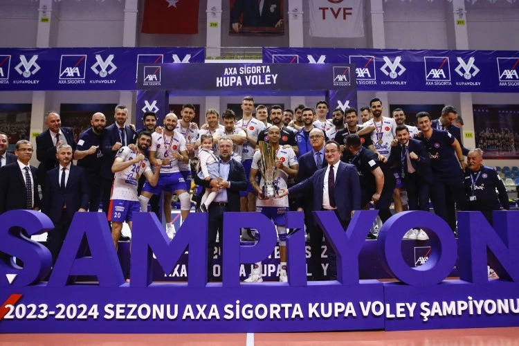 Halkbank Kupa Voley’de 9. kez şampiyon