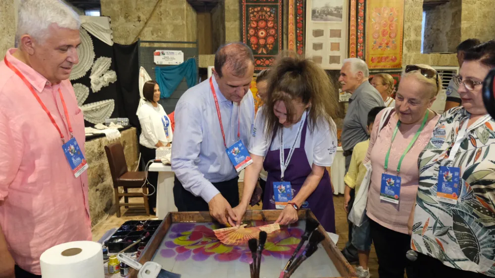 Dünyanın dört bir yanından gelen zanaatkarlar Büyükçekmece’de buluştu