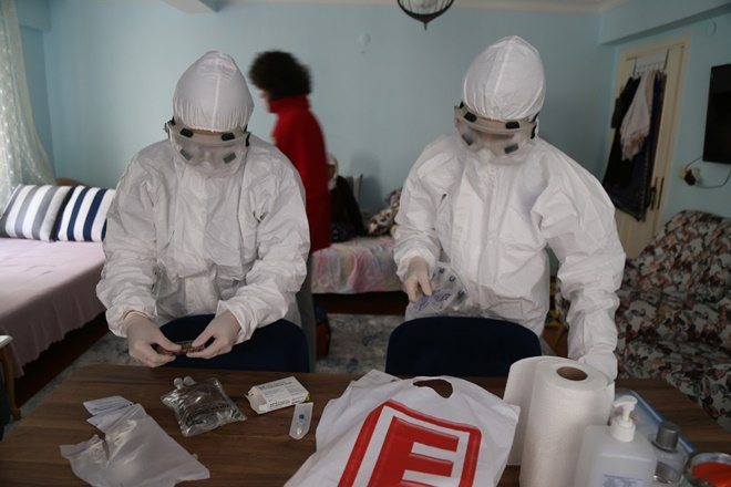 Büyükçekmece`de Evde Sağlık Hizmetine Yoğun Talep Var