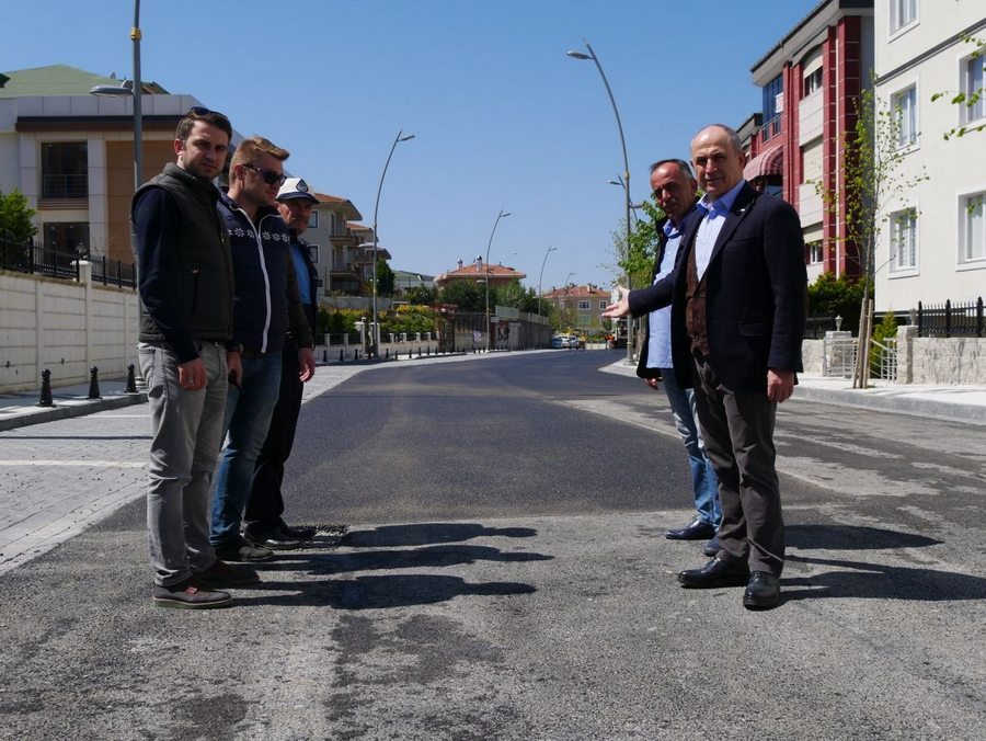 AVRUPA STANDARTLARINDA BİR CADDE YAPTIK