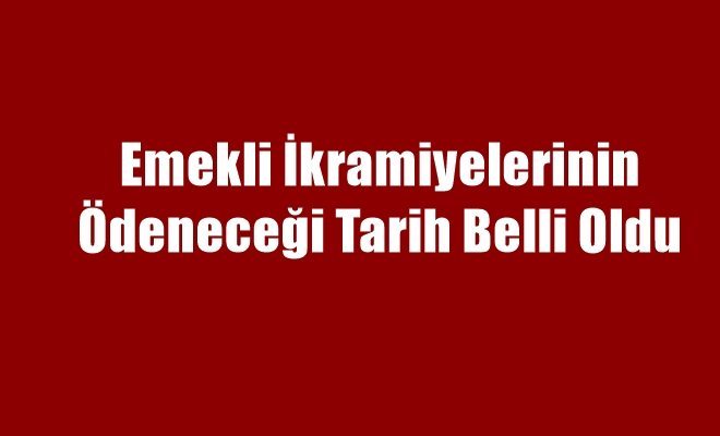 Emekliye İkramiyeleri Ne Zaman Verilecek?