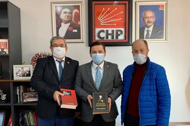 Beylikdüzü`nde BTP den CHP` ye Ziyaret