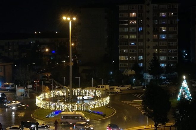 Büyükçekmece yeni yıla rengarenk giriyor