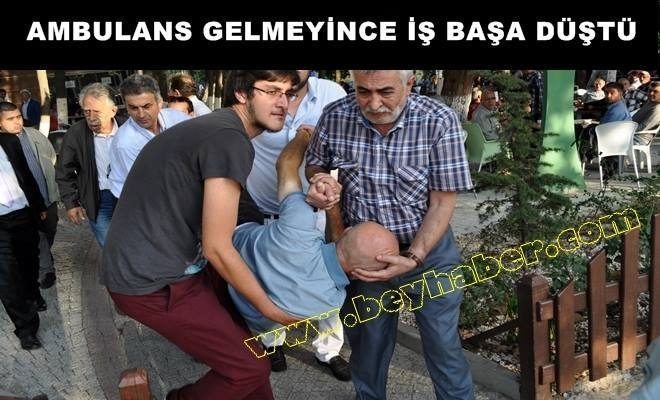 Ambulans Gelmeyince İş Başa Düştü