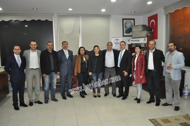 BEYERDER YENİ YÖNETİMİ YEREL BASINLA TANIŞTI