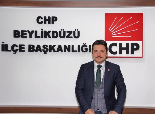 AV.TAŞKIN ÖZER CHP İLÇE BAŞKANLIĞI İÇİN ADAY