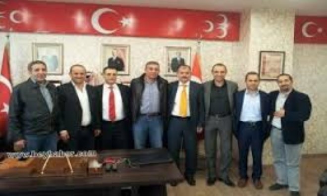 BEYERDER`DEN MHP BEYLİKDÜZÜ`NE ZİYARET