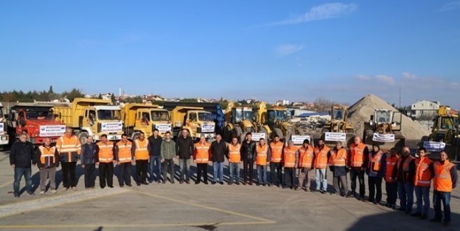 Büyükçekmece Belediyesi kar alarmı verdi