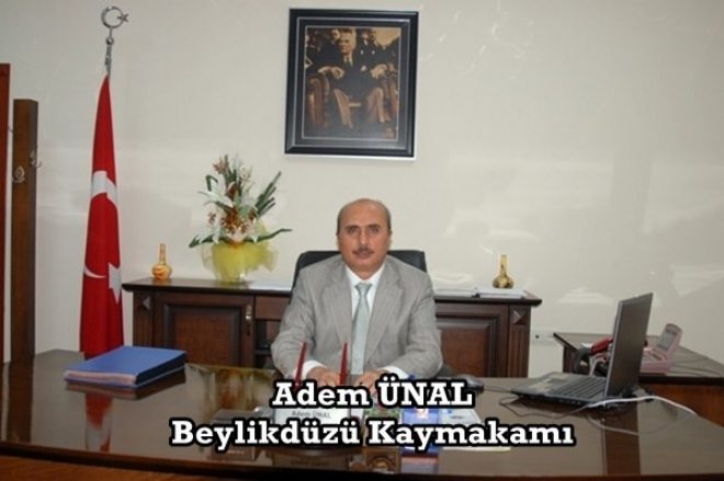 Beylikdüzü` nün Yeni Kaymakamı Adem Ünal...