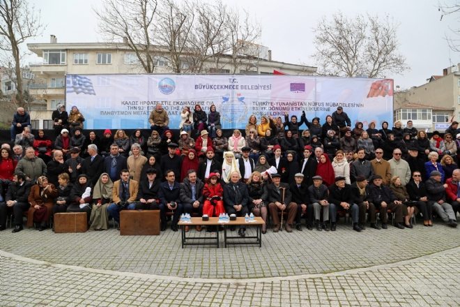 Zorunlu göçün 93. yıldönümü Büyükçekmece