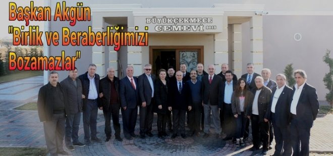 Büyükçekmece Belediye Başkanı  Akgün Cemevinde