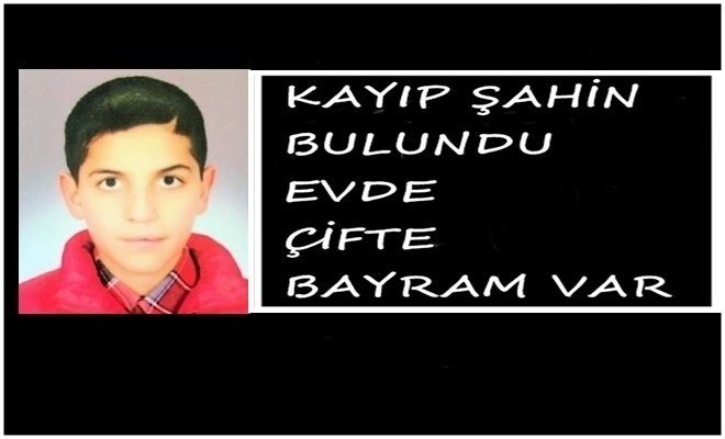 Kayıp Şahin Bulundu Evde Çifte Bayram Var