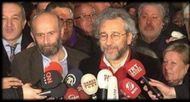 CAN DÜNDAR ve ERDEM GÜL TAHLİYE EDİLDİ