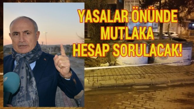Başkan Akgün`den şehir magandalarına sert tepki