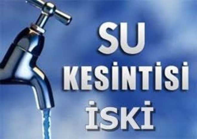 B.ÇEKMECE`DE BAZI BÖLGELERDE SU KESİNTİSİ