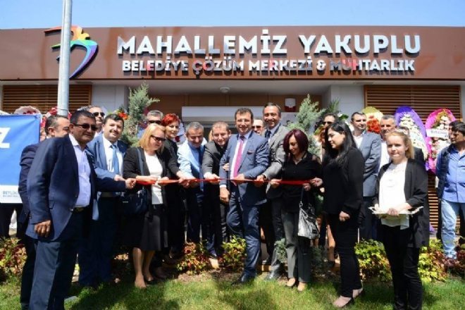 YAKUPLU MUHTARLIK BİNASI HİZMETE AÇILDI