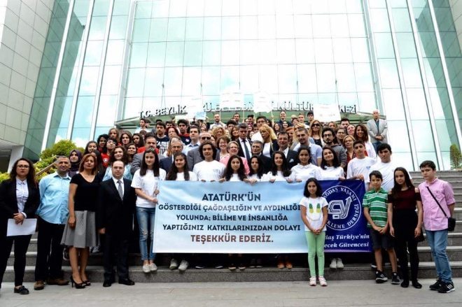 Beylikdüzü Prof. Dr. Aziz Sancar`a evsahipliği yaptı