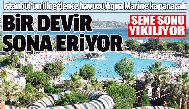 Büyükçekmece Aqua Marine yıkılıyor!