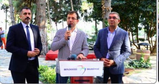 İMAMOĞLU  BEN KAFASINI KUMA SOKACAK BİR YÖNETİCİ DEĞİLİM 