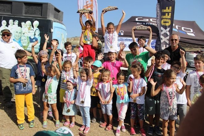 Büyükçekmece`de Plastoff  yarışları nefesleri kesti