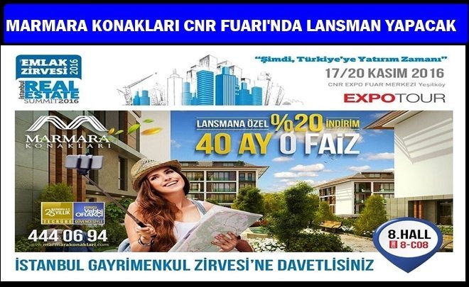 Marmara Konakları, CNR Emlak Fuarı