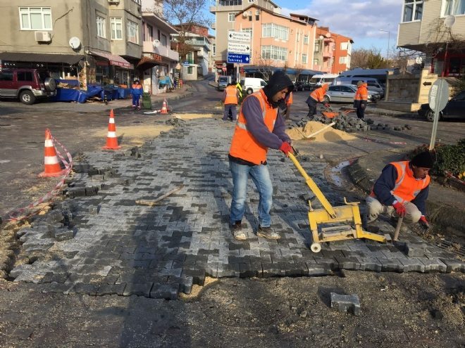 Belediye ekiplerinden anında müdahale