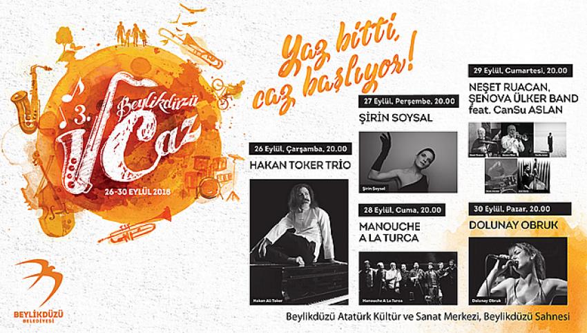 3. Beylikdüzü Caz Festivali Başlıyor