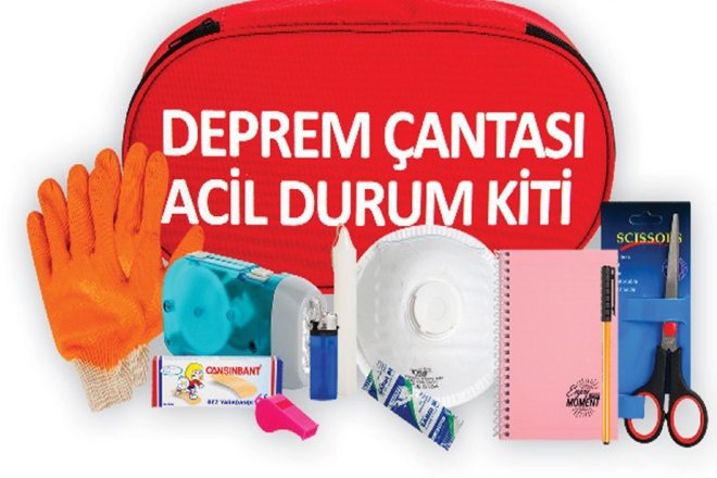 İSTANBUL`DA NÜFUSUN YÜZDE 72 SİNDE DEPREM ÇANTASI YOK