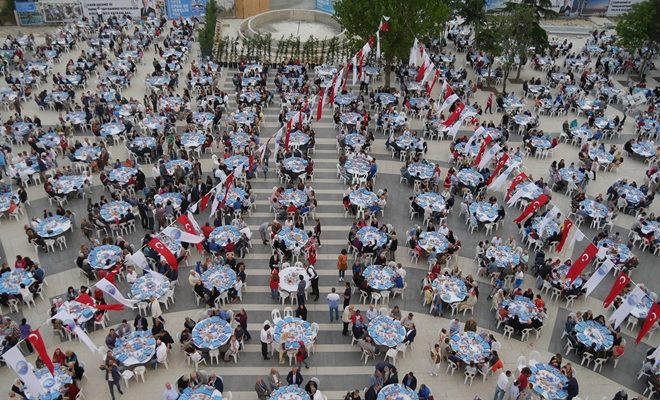 Büyükçekmece`de Muhteşem Kadir Gecesi