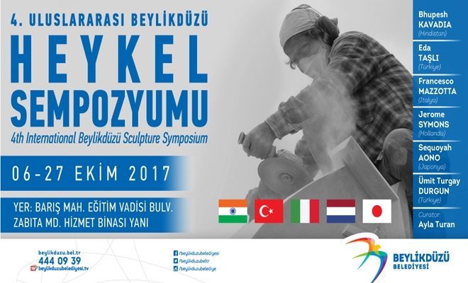 4.Uluslararası Beylikdüzü Heykel Sempozyumu Başlıyor