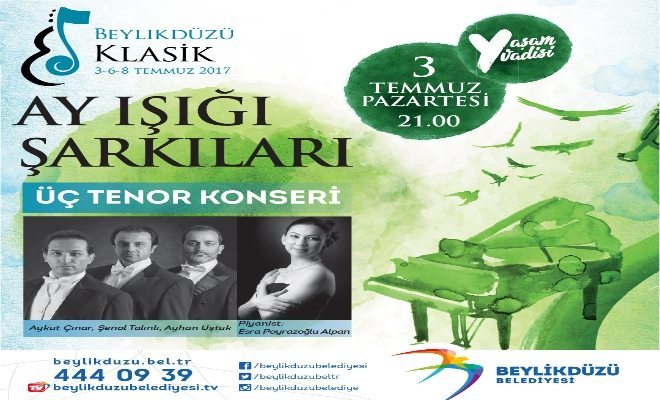 3. Beylikdüzü Klasik Konserleri 3 Temmuz