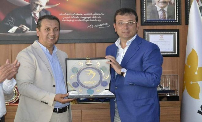 Başkan İmamoğlu, Başkan Kiraz`ı Ziyaret Etti 