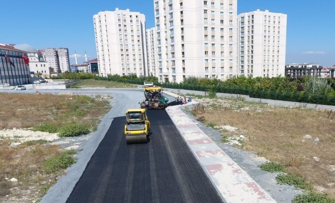 Marmara Mahallesi`nin Yeni Yolları Aydınlatıldı