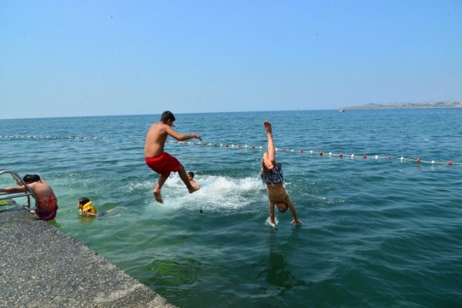 Beylikdüzü Sahili Yaz Aylarında Bambaşka