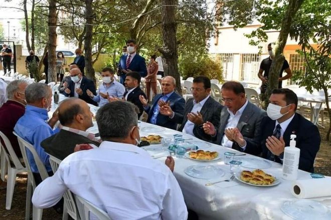 Başkan İmamoğlu` ndan Yusuf Uzun` a Taziye Ziyareti