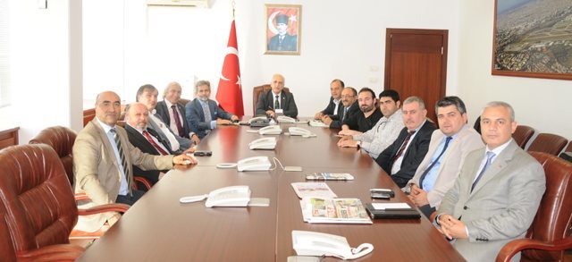 Vali Mutlu İYGAD`ı Kabul Etti